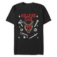 thumbnail image 1 of Netflix Men's Stranger Things Hellfire Club Icon Graphic T-Shirt, 1 of 5