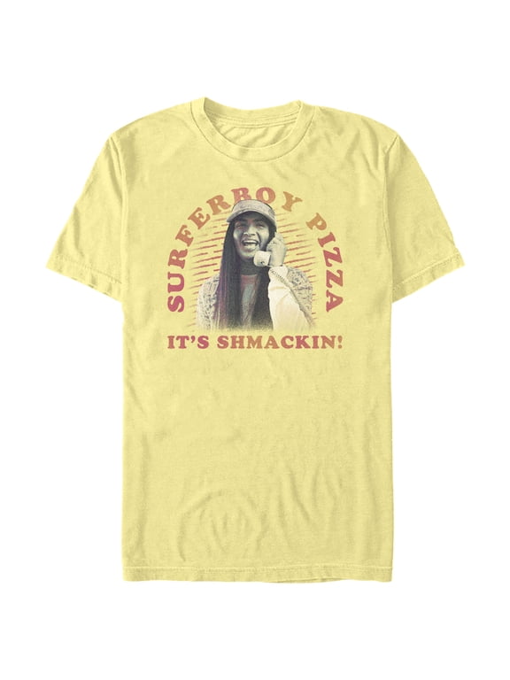 Netflix Men's Stranger Things It's Shmackin Superboy Pizza Graphic T-Shirt
