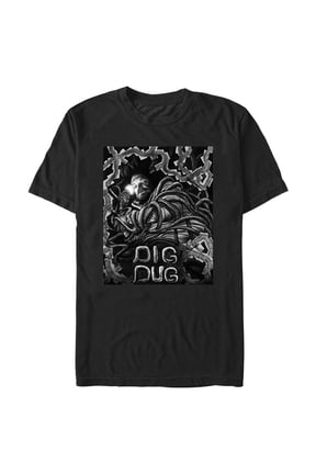 Netflix Men's Stranger Things Jim Hopper Tangled Graphic T-Shirt