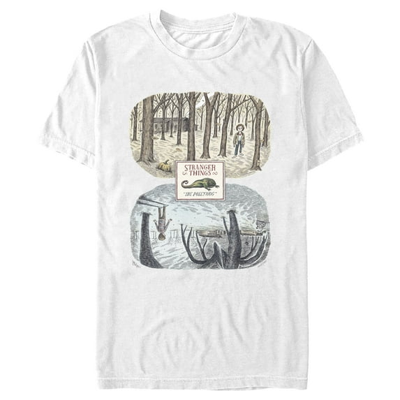 Netflix Men's Stranger Things Pollywog and the Upside Down Graphic T-Shirt