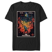 Netflix Men's Stranger Things Retro Piggyback Poster Graphic T-Shirt