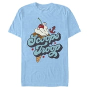 Netflix Men's Stranger Things Scoops Troop Ice Graphic T-Shirt