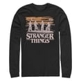 thumbnail image 1 of Netflix Men's Stranger Things Starry Bike Ride Long Sleeve Shirt, 1 of 4