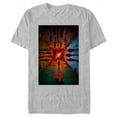 thumbnail image 1 of Netflix Men's Stranger Things The Rift Has Many DiNetflix Men'sions Poster Graphic T-Shirt, 1 of 5