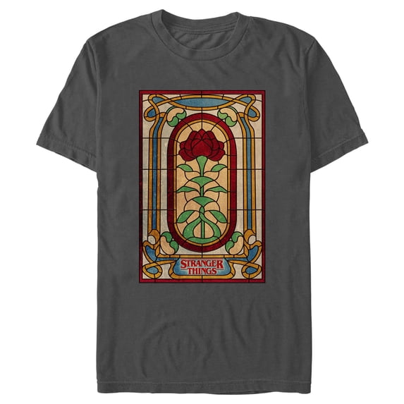 Netflix Men's Stranger Things The Rose of Life Graphic T-Shirt