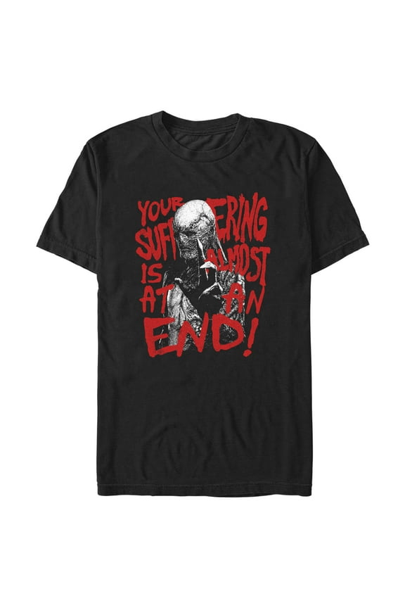 Netflix Men's Stranger Things Vecna Suffering Almost At An End Graphic T-Shirt