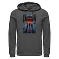 thumbnail image 1 of Netflix Men's Stranger Things Winter Rift Russia Poster Pull Over Hoodie Charcoal Heather Large, 1 of 4