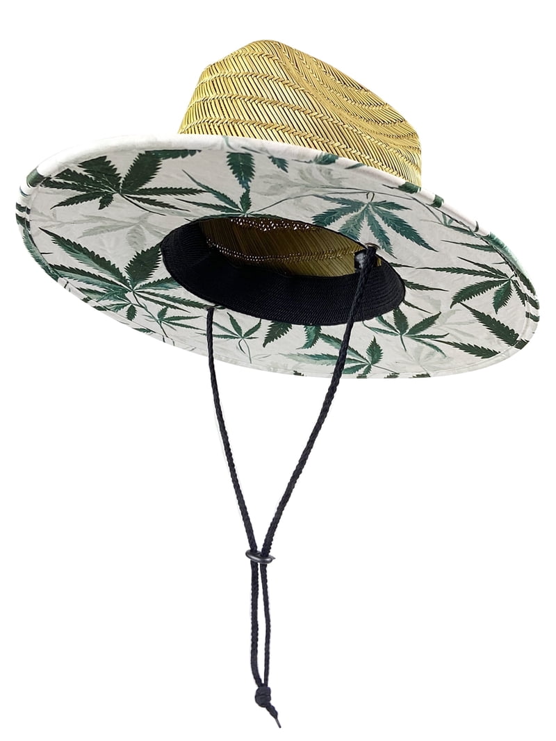 2 Pack Lifeguard Hat with Wide Brim - Lightweight & Breathable Straw Sun Hat Women Lifeguard Straw Hats Summer Beach Sun... From  main image 4