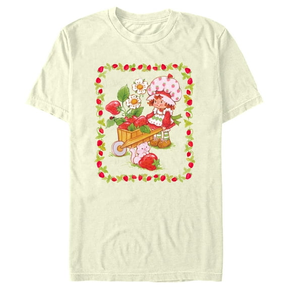 Men's Strawberry Shortcake Berry Wagon Graphic T-Shirt