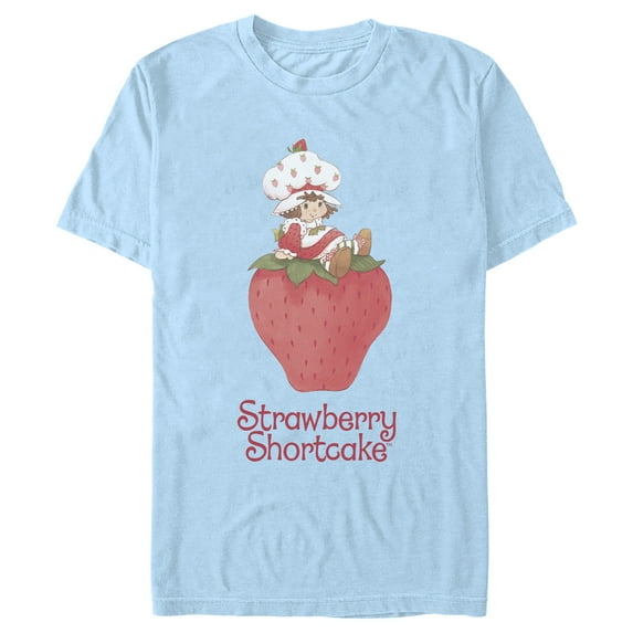 Men's Strawberry Shortcake Cutie on a Strawberry Graphic T-Shirt