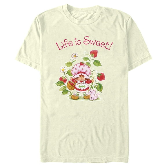 Men's Strawberry Shortcake Life is Berry Sweet Graphic T-Shirt