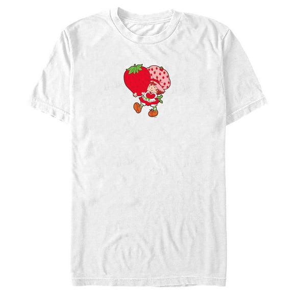 Men's Strawberry Shortcake Strawberry Hug  Graphic T-Shirt