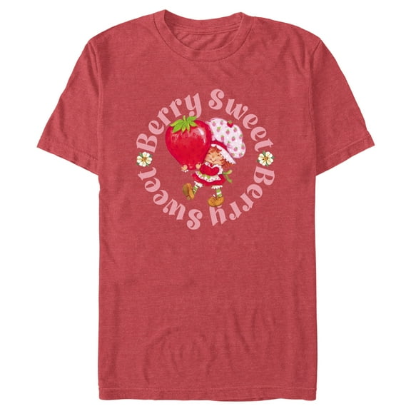 Men's Strawberry Shortcake Sweet Center Berry Graphic T-Shirt