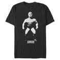 thumbnail image 1 of Men's Stretch Armstrong Grayscale Figure  Graphic Tee Black 3X Large, 1 of 5