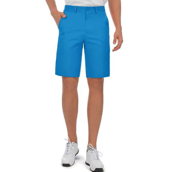 Men's Stretch Golf Short Straight Fit Quick Dry Bermuda Shorts with Pockets