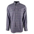 thumbnail image 1 of Men's Stretch Plaid Button Down Work Shirt-N-S, 1 of 4