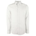 thumbnail image 1 of Men's Stretch Slim Fit Long Sleeve Shirt Wht XL, 1 of 3