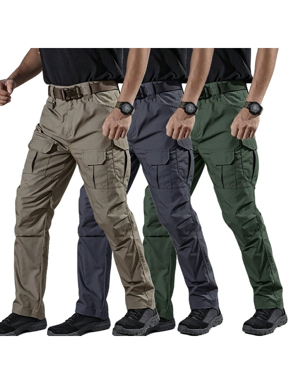 Men's Stretch Taper Leg Regular Fit Cargo Pant