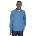 thumbnail image 1 of Men's Stretch Tech-Shell® Compass Quarter-Zip - FRENCH BLUE HTHR - XL, 1 of 2