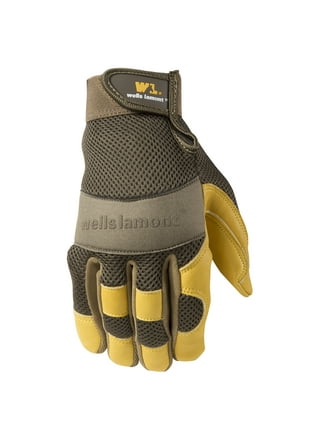 Wells Lamont® Men's Fleece-Lined Thinsulate Winter Cowhide Leather Work  Gloves (Style #1108) - Runnings