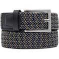 thumbnail image 1 of Men's Stretch Woven Braid Belt, Woven Elastic Golf Belt For Hunting Pants Casual Shorts Jeans, 1 of 7