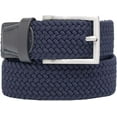 thumbnail image 1 of Men's Stretch Woven Braid Belt, Woven Elastic Golf Belt For Hunting Pants Casual Shorts Jeans, 1 of 7
