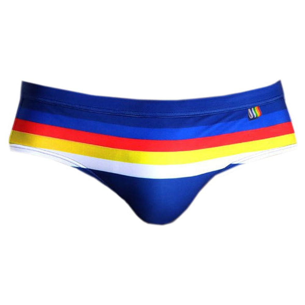 Mens Stripe Swim Brief main image 1