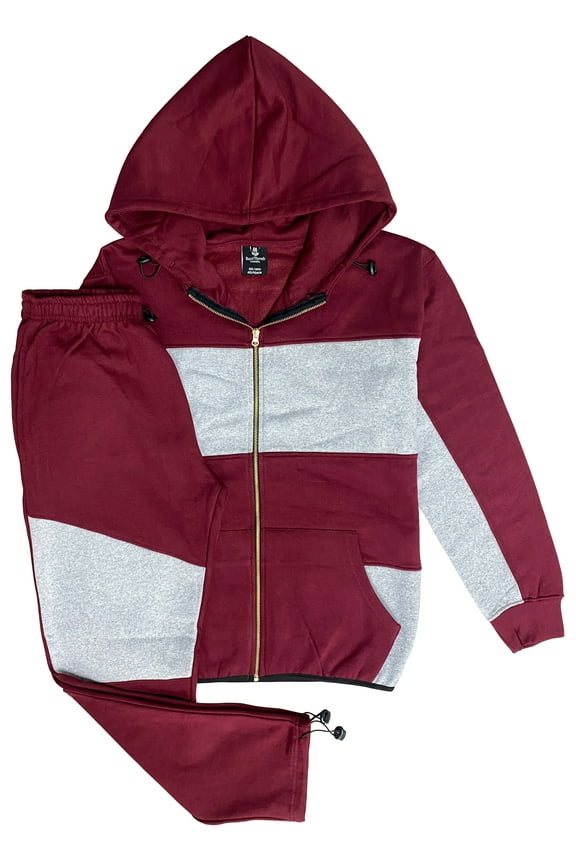 Mens Stylish Fleece Fashion hoodie Jogging Suit with matching pant