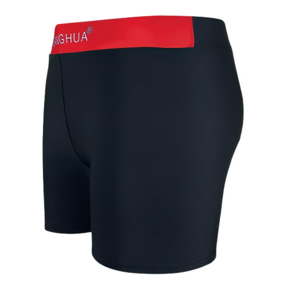 Men's Stylish Square Leg Swim Trunks - Athletic Swim Shorts for Water Sports