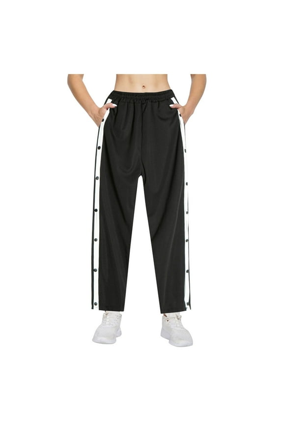 Men's Stylish Summer Sports Pants - 95% Polyester 5% Spandex, Elastic Waist, Outdoor Yoga