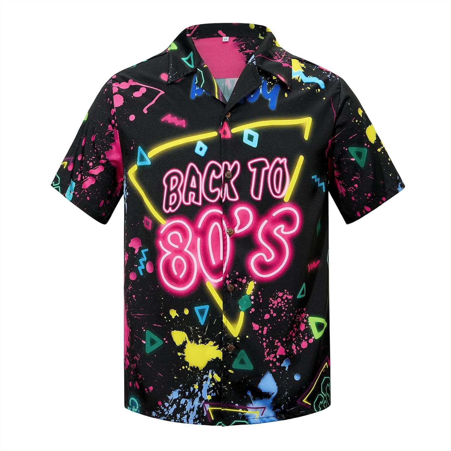 HYPEWAVE Hawaiian Shirt - Unisex Button Down Short Sleeve With Tropical Prints, Anniversary Gift