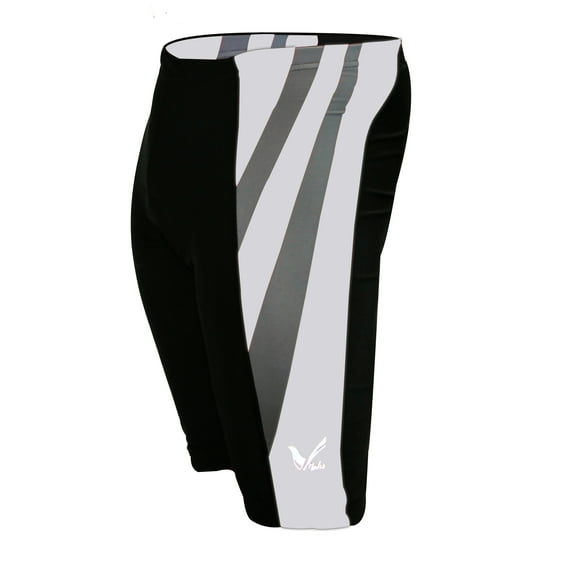 Men's Sublimation Print Gel 3-D Padded Cycling Biking Short (Small, White)
