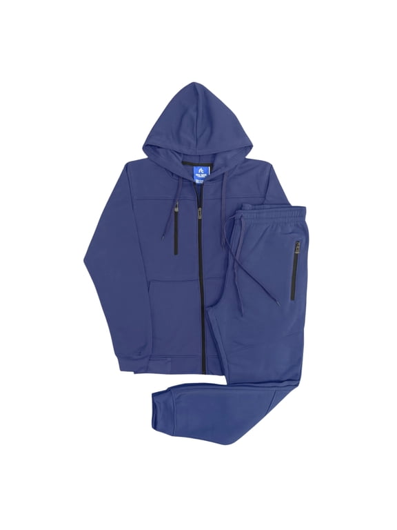 Men's Subtle Executive Full Zip Hoodie & Jogger Set