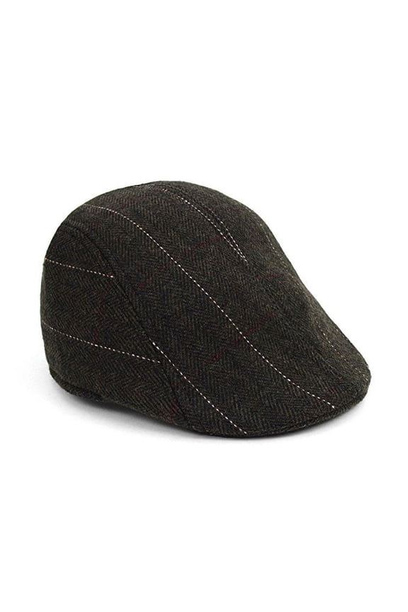 Mens Subtle Herringbone Fall/ Winter Ivy Cap