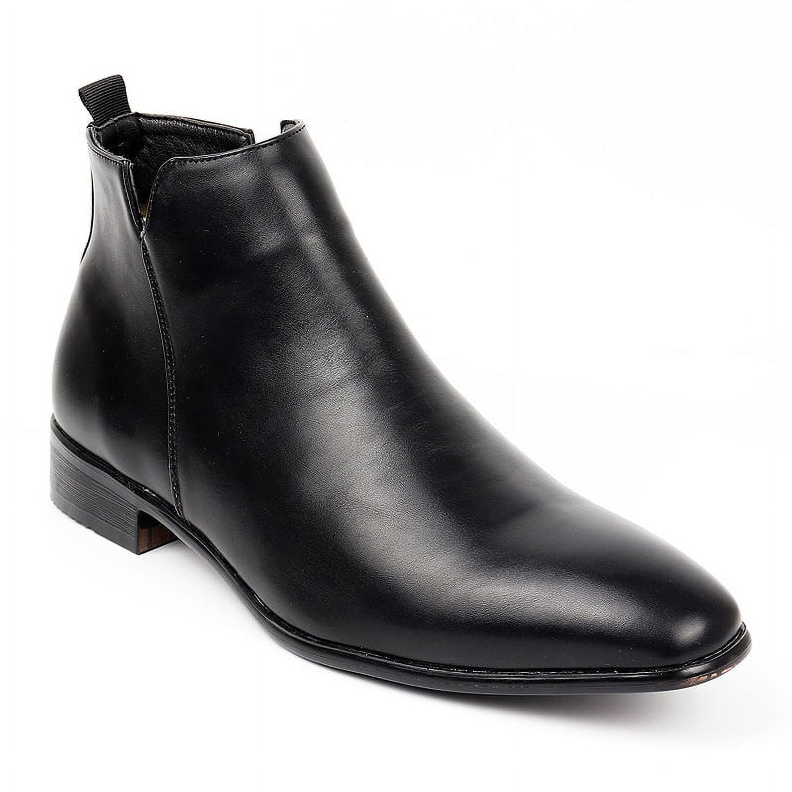 Tough Leather Ankle Boots for Men Comfortable Lace Up main image 1