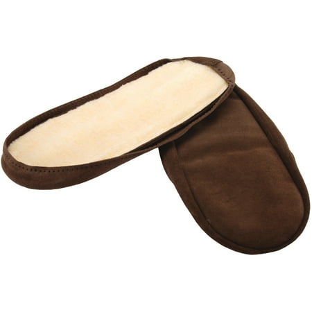 Men's Suede Soles 12" 1 Pair Sizes 12 & Up-Dark Brown, Pk 1, Somerset Designs