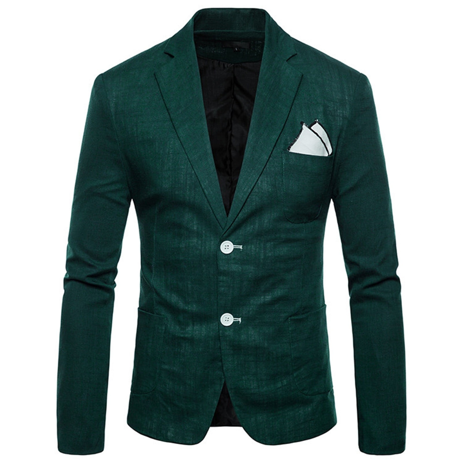 Men's Suit Jacket Solid Color Gilded Trend Cinema Party Men's