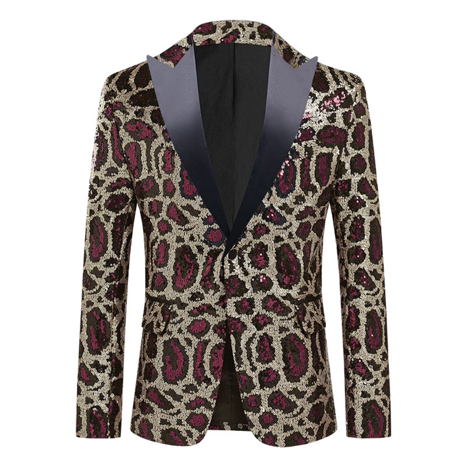 Mens glitter suit jacket best sale