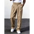 thumbnail image 1 of Men's Suit Pants Business Casual Versatile Trousers Waist Buckle Detail Formal Old Money Style Daily Wear, 1 of 8