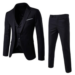 Blue Men'S Suits Men芒聙聶S Suit Slim 2 Piece Suit Business