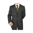 thumbnail image 1 of Men's Suit Three Button Jacket Side Vents Pleated Pants, 1 of 3