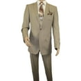 thumbnail image 1 of Men's Suit by Giorgio Cosani Textured Wool/Cashmere Blend 901-14 Beige 40 Long, 1 of 11