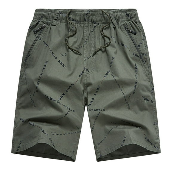 Men's Summer 5 Inch Straight Leg Loose Fit Cargo Shorts Relaxed Fit, Casual Style, Multiple Pockets, Comfortable