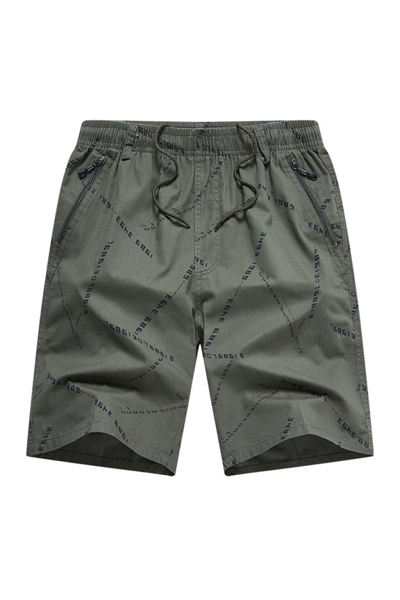 Men's Summer 5 Inch Straight Leg Loose Fit Cargo Shorts Relaxed Fit, Casual Style, Multiple Pockets, Comfortable