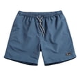 thumbnail image 1 of Men's Summer Breeches Shorts Cotton Casual Bermudas Men Black Boardshorts Classic Brand Clothing Beach Shorts Male, 1 of 6