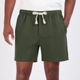 thumbnail image 1 of Men's Summer Cotton Linen Shorts Vintage Loose Fits Drawstring Short Mens Casual Solid Elastic Waist Lightweight Breathable Short Pant, 1 of 8
