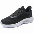 thumbnail image 1 of Men's Summer Fashion Comfortable Casual Sneakers, Mesh Breathable Lightweight Running Shoes Outdoor Hiking Breathable Casual Sneakers, 1 of 5