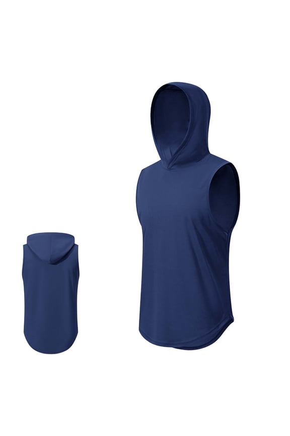 Men's Summer Fitness Vest, Loose Fit Sleeveless, Speed Dry, Soft & Breathable Material