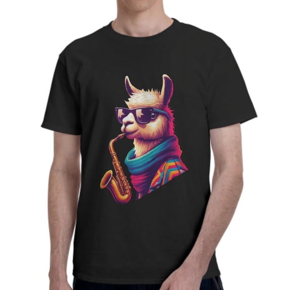 Men's Summer Graphic T-Shirt, Cotton Short Sleeve, Breathable Casual Tee with Creative Prints