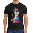 thumbnail image 1 of Men's Summer Graphic T-Shirt, Cotton Short Sleeve, Breathable Casual Tee with Creative Prints, 1 of 5